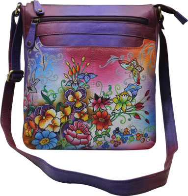

shankar produce Women Casual Multicolor Genuine Leather Sling Bag