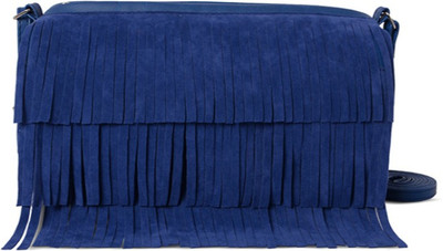 

Baggit Women Casual Blue PU Sling Bag