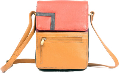 

Wildmount Girls Casual Multicolor Genuine Leather Sling Bag