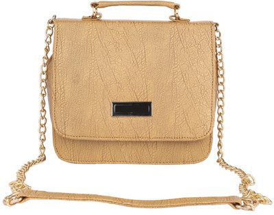

Aliado Women Casual Beige Leatherette Sling Bag