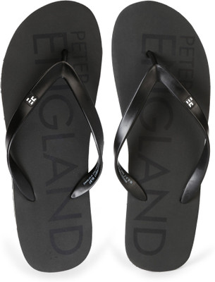 

Peter England Flip Flops, Black
