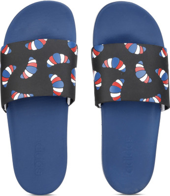 

ADIDAS ADILETTE CF+ GR Slides, Cblack/cblack/hirblu