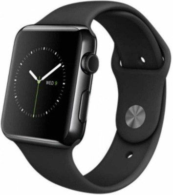 

Comp Gravit Smart watch Silver With Sim & memory card slot Multicolor Smartwatch Multicolor Smartwatch(Black Strap Free Size)