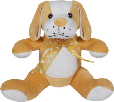 

Ultra Cute Sitting Dog Soft Toy - 10 inch(Brown)