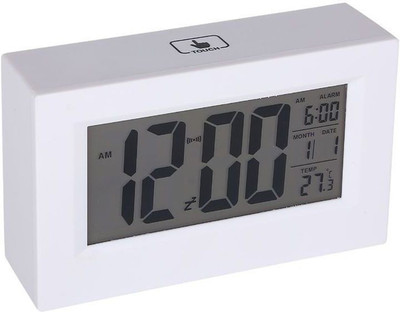 

Jeeya 1 Compartments ABS Plastic Digital Alarm(White)