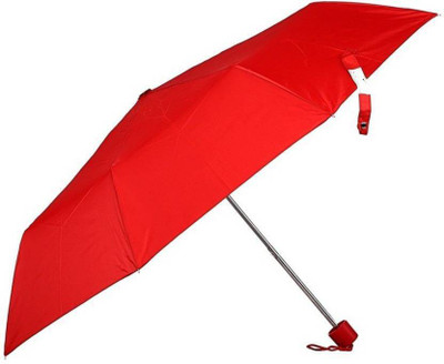 

SWASTIK Polyester 2 fold Umbrella (21 inch,) Umbrella(Red)