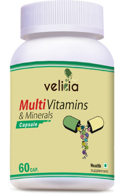 

Velicia Multi Vitamin 60 Capsules For Men & Women(100 g)