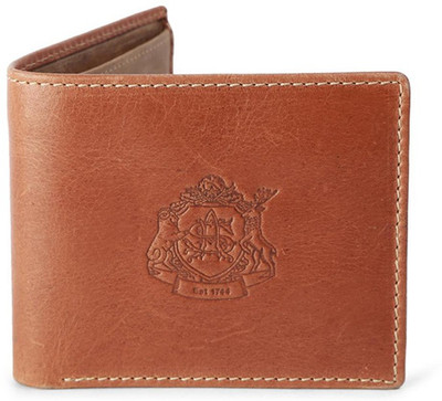 

Allen Solly Men Brown Genuine Leather Wallet(3 Card Slots)