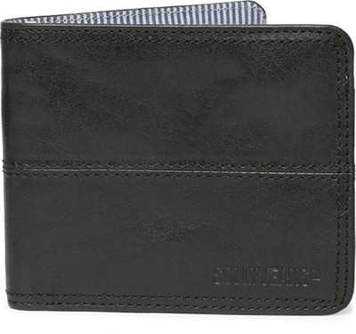 

Allen Solly Men Black Genuine Leather Wallet(6 Card Slots)