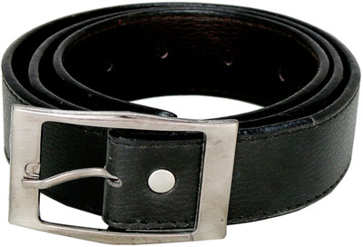 

Almond Men Black Artificial Leather Belt