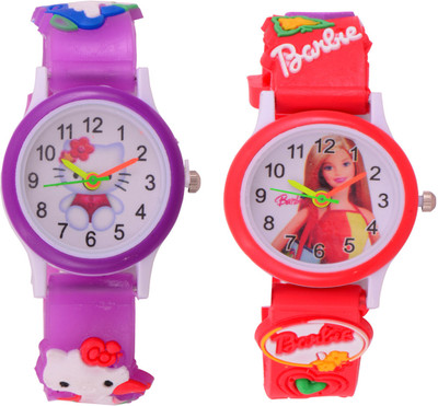 

JAY - Cute excellent multicolor Starp Analog watch for Boys & Girls - Good gift item for kids 23 Watch - For Boys & Girls
