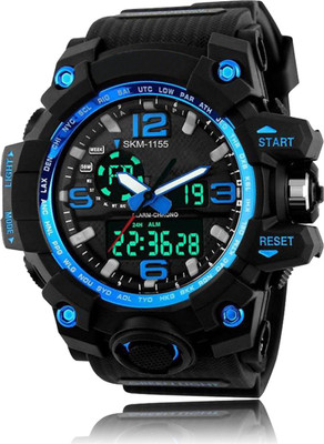 

AD Global Dual Time Blue Black Edition AD-SKM1155-BLU Watch - For Boys