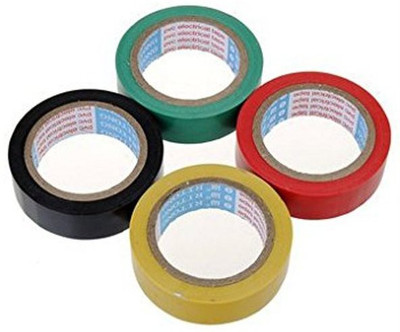 

Pooja Trendz 5Pcs Heavy Duty Electrical Wire Insulation Tape-Assorted Color (Green,Yellow,Red,Blue,Black). Solid Filter Cartridge(0.5, Pack of 4)