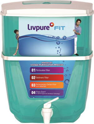 LIVPURE LIVPURE FIT 17 L Gravity Based Water Purifier