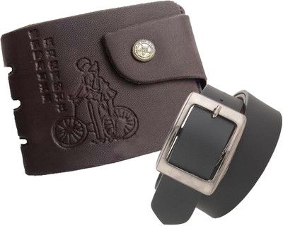 

Peacock Mundkar Wallet, Belt Combo(Multicolor)