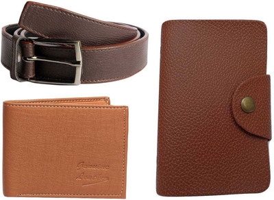

Good Life Stuff Wallet, Belt Combo(Brown)