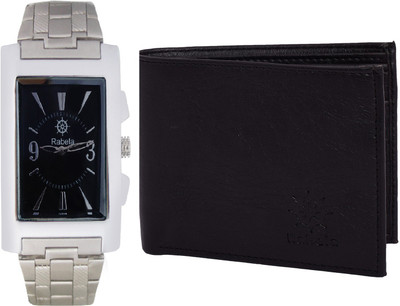 

Rabela Analog Watch, Wallet Combo(Multicolor)