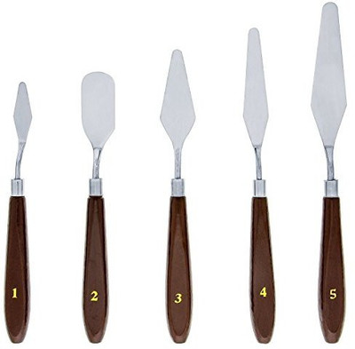 

Us Art Supply 5 Piece Palette Knife Set