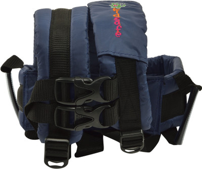 

Kidsafe KIDSAFEBELT - Two Wheeler Child Safety Belt - World's 1st, Trusted & Leading (Air- Navy Blue ) Baby Carrier(Navy Blue, Back Carry)