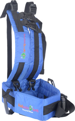 

Kidsafe KIDSAFEBELT - Two Wheeler Child Safety Belt - World's 1st, Trusted & Leading (Air- Blue ) Baby Carrier(Blue, Back Carry)
