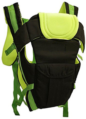 Smilemakers Adjustable Baby Carrier(Green, Black, Front carry facing out), Black;green
