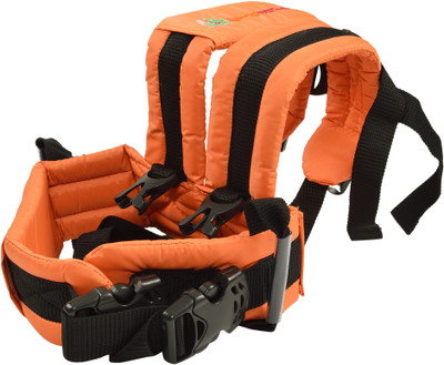 

Kidsafe KIDSAFEBELT - Two Wheeler Child Safety Belt - World's 1st, Trusted & Leading (Air- Orange) Baby Carrier(Orange, Back Carry)