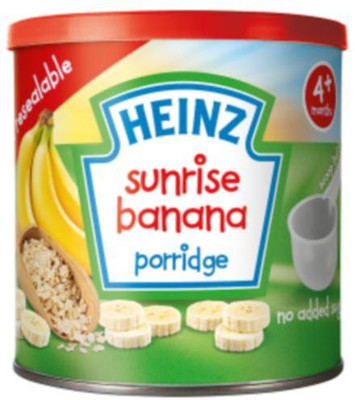 

Heinz Baby Food Sunrise Banana Baby Porridge Cereal(240 g, 4+ Months)