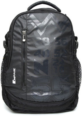 

Impulse Number 35 Ltr with Rain Cover 35 L Trolley Backpack(Black)