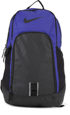 

Nike NK ALPHA REV BKPK 10 L Backpack(Black, Blue), Black;hyper royal