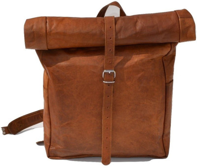 

STYLOLEATHERBAGS Leather Messenger Bag Leather Laptop Office College Bag V11 Messenger Bag(Brown, 10 inch)