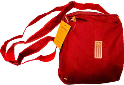 

Sling Bag red bag Waterproof Sling Bag(Red, 9 inch)