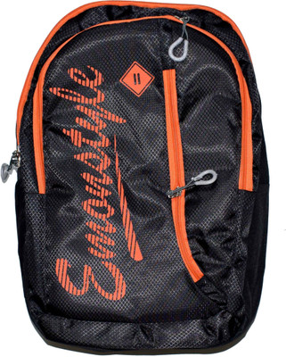 

EMAR STYLE DSI450 Waterproof School Bag(Black, Orange, 17 L)