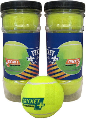 

QUINERGYS ® High Energy Accurate Sports Yellow Tennis Balls Sports Tournament Outdoor Fun Cricket Ball Cricket Tennis Ball(Pack of 6, Yellow), Yellow-type-049