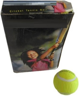 

QUINERGYS ® Impact Light Cricket Tennis Balls Cricket Tennis Ball(Pack of 6, Yellow), Yellow-type-015