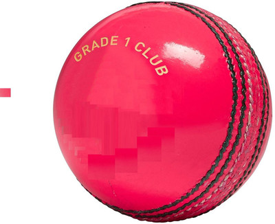 

QUINERGYS ® Approver & Certified Pink Grade 'A' High Precision County Star Cricket Ball Cricket Leather Ball(Pack of 1, Pink)