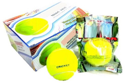 

QUINERGYS ® Lightweight and Durable Wind Ball Cricket Tennis Ball Cricket Tennis Ball(Pack of 6, Yellow), Yellow-type-039