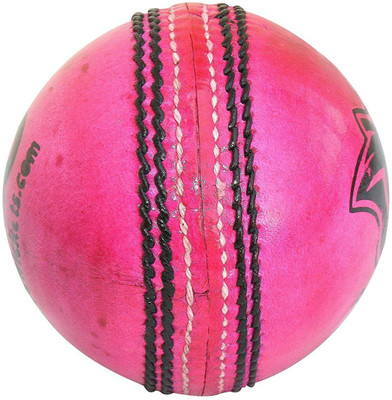 

QUINERGYS ™ Attack Leather Cricket Ball Googley Fighter Waterproofed Cricket Leather Ball(Pack of 1, Pink)