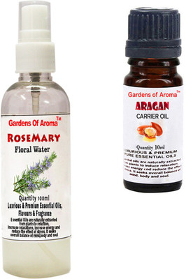 

Gardens Of Aroma Rosemary Floral Water And Argan Essential Oil(110 ml)