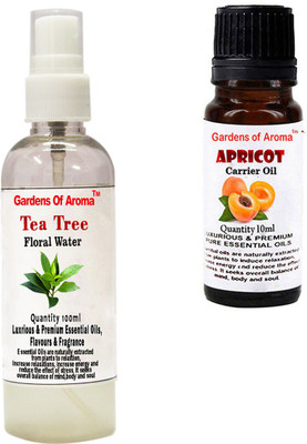 

Gardens Of Aroma Tea Tree Floral Water And Apricot Essential Oil(110 ml)