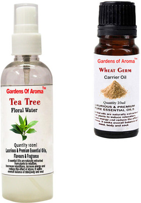 

Gardens Of Aroma Tea Tree Floral Water And Wheatgerm Essential Oil(110 ml)