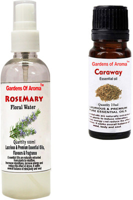 

Gardens Of Aroma Rosemary Floral Water And Caraway Essential Oil(110 ml)