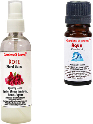 

Gardens Of Aroma Rose Floral Water And Aqua Essential Oil(110 ml)
