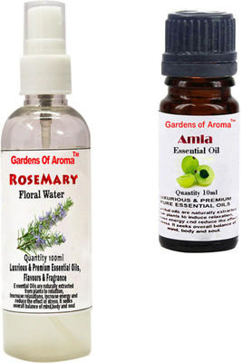 

Gardens Of Aroma Rosemary Floral Water And Amla Essential Oil(110 ml)