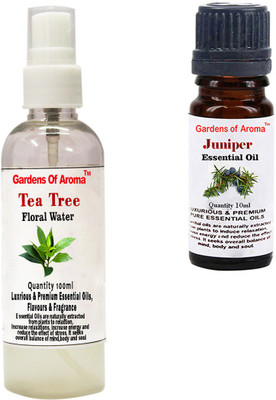 

Gardens Of Aroma Tea Tree Floral Water And Juniper Essential Oil(110 ml)