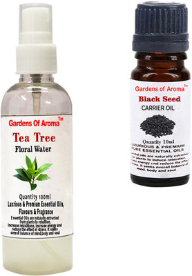 

Gardens Of Aroma Tea Tree Floral Water And Black Seed Essential Oil(110 ml)