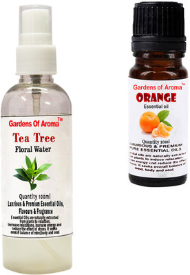 

Gardens Of Aroma Tea Tree Floral Water And Orange Essential Oil(110 ml)