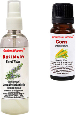 

Gardens Of Aroma Rosemary Floral Water And Corn Essential Oil(110 ml)