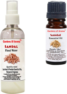 

Gardens Of Aroma Sandal Floral Water And Sandal Essential Oil(110 ml)