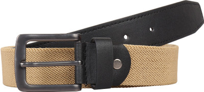 

Pooh Men Formal Black Genuine Leather Belt