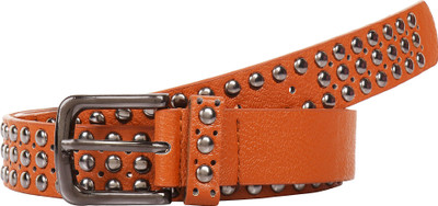 

Pooh Men Formal Brown Genuine Leather Belt